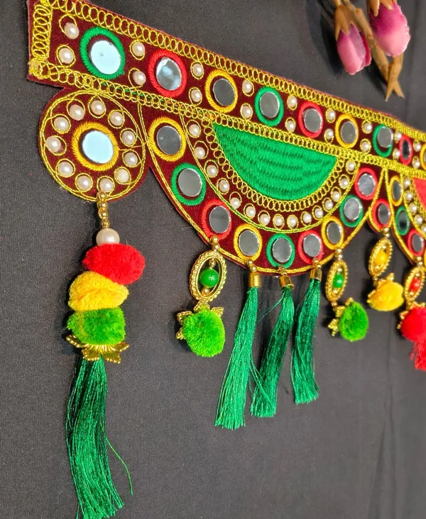 Traditional_Red_Green_Decorative_Door_Toran_with_Swastik_Design_&_Colorful_Tassels_{_37_INCH_}