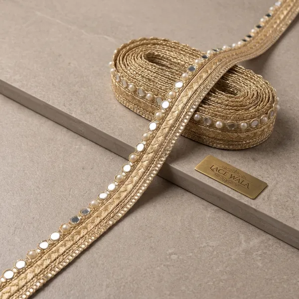 Golden_Lace_Trim_With_Mirror_Work_And_Pearl_Embellishments
