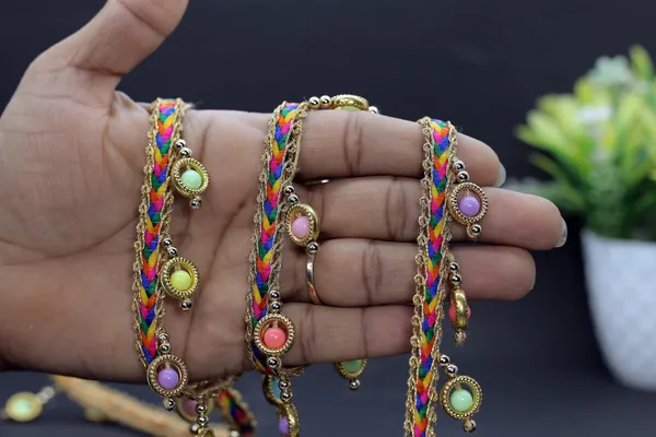Multicolor_Braided_Trim_With_Gold_Beads_And_Charms