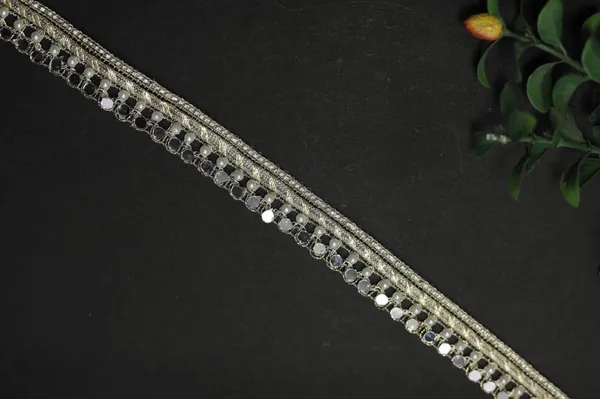 Gold_And_Silver_Beaded_Lace_Trim_For_Craft_And_Decoration