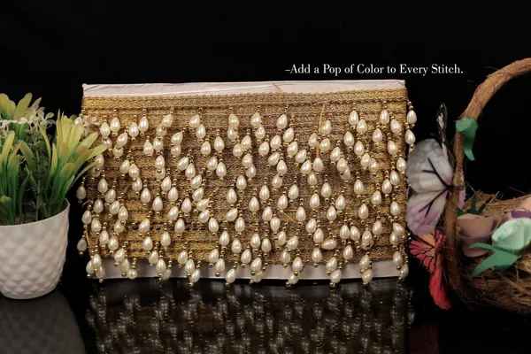 Golden_Pearl_Embellished_Lace_Trim_for_Crafts_and_Decoration