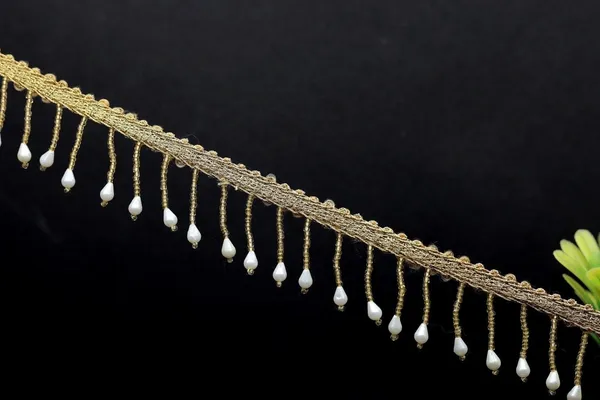 Gold_Beaded_Pearl_Drop_Trim_Lace_for_Saree_and_Lehenga