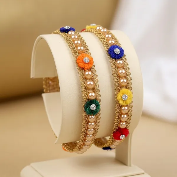 Gold_Tone_Pearl_Embellished_Bangles_Set_of_3