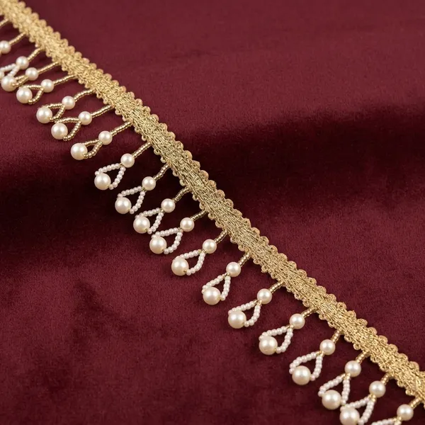 Golden_Beaded_Pearl_Tassel_Trim_for_Embellishment