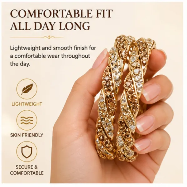 Golden_Gold_Plated_Twisted_Sparkling_Stone_Bangle_Set_For_Women_Pack_of_2