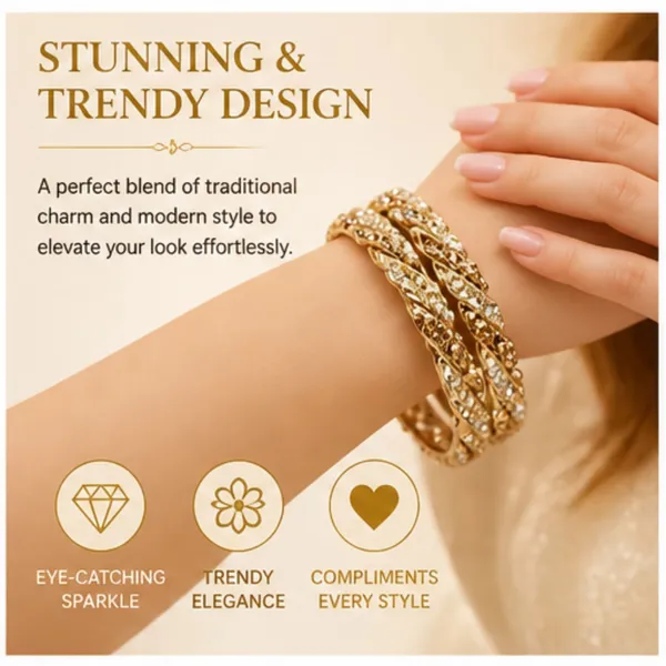 Golden_Gold_Plated_Twisted_Sparkling_Stone_Bangle_Set_For_Women_Pack_of_2