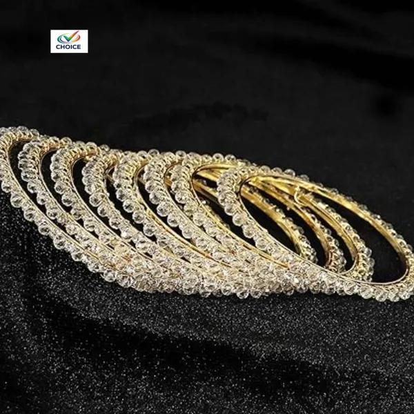 White_Gold_Plated_Pearl_Studded_Designer_Bangle_Set_For_Women_Pack_of_2