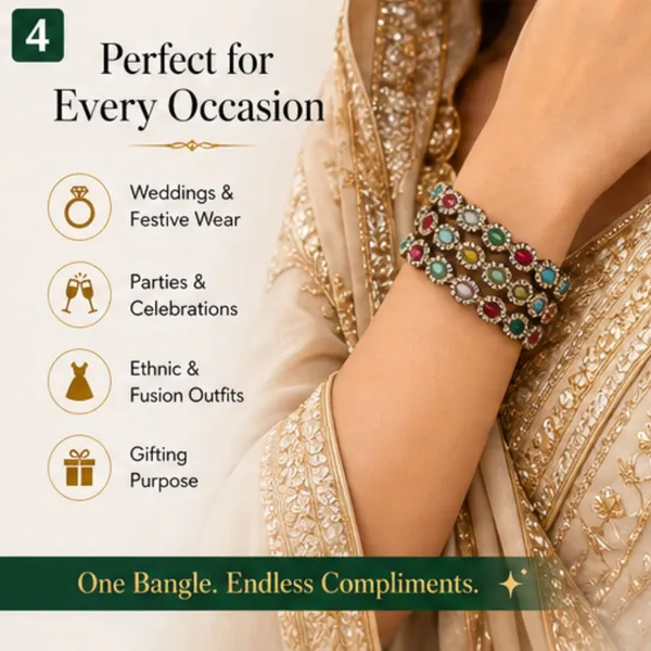 Multicolour_Antique_Gold_Tone_Stone_Studded_Bangle_Set_For_Women