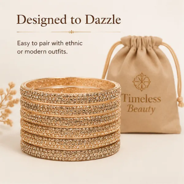 Golden_White_Gold_Tone_Crystal_Embellished_Bangle_Set_For_Women