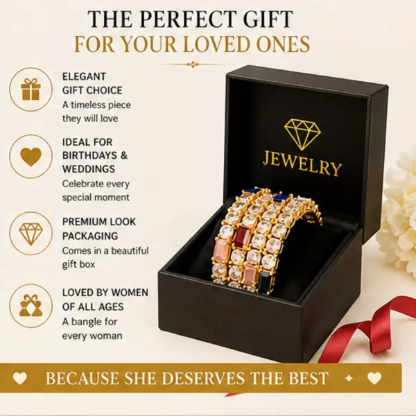 Golden_White_Gold_Plated_Multicolor_Stone_Designer_Bangle_Set_For_Women