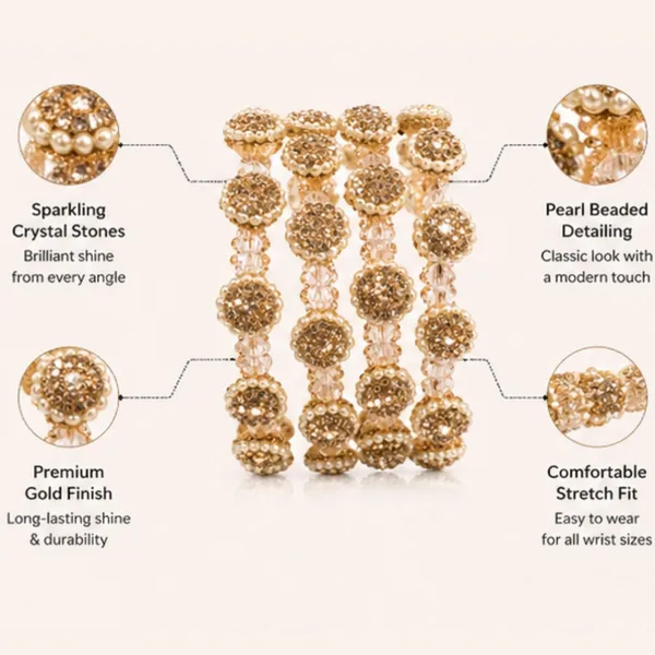 Golden_White_Gold_Tone_Crystal_Disc_Embellished_Bangle_Set_For_Women