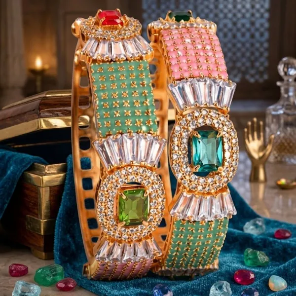Golden_Blue_Alloy_Crystal_Stone_Bangle_Set_For_Women