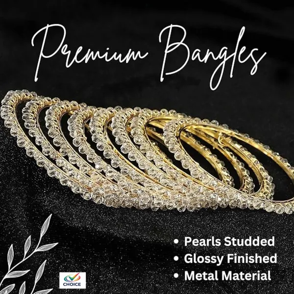 White_Gold_Plated_Pearl_Studded_Designer_Bangle_Set_For_Women_Pack_of_2