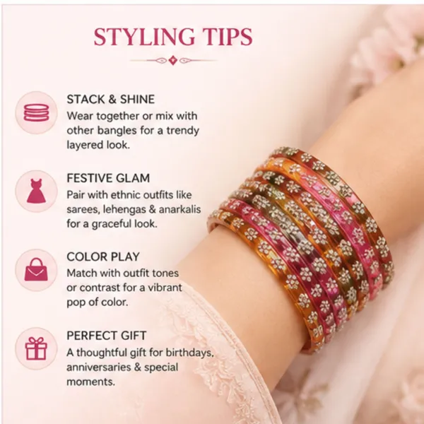 Multicolour_Alloy_Crystal_Floral_Bangle_Set_For_Women_Pack_of_2