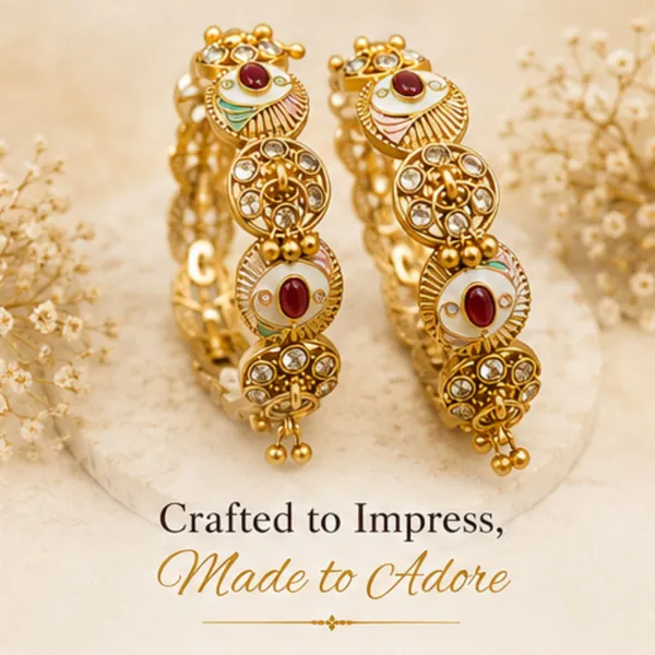 Golden_Gold_Plated_Kundan_Ruby_Bangle_Set_For_Women