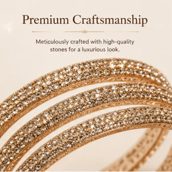 Golden_White_Gold_Tone_Crystal_Embellished_Bangle_Set_For_Women