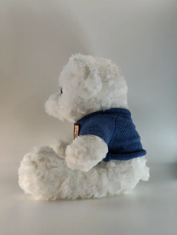 White_Teddy_Bear_With_Blue_Sweater_Soft_Plush_Toy