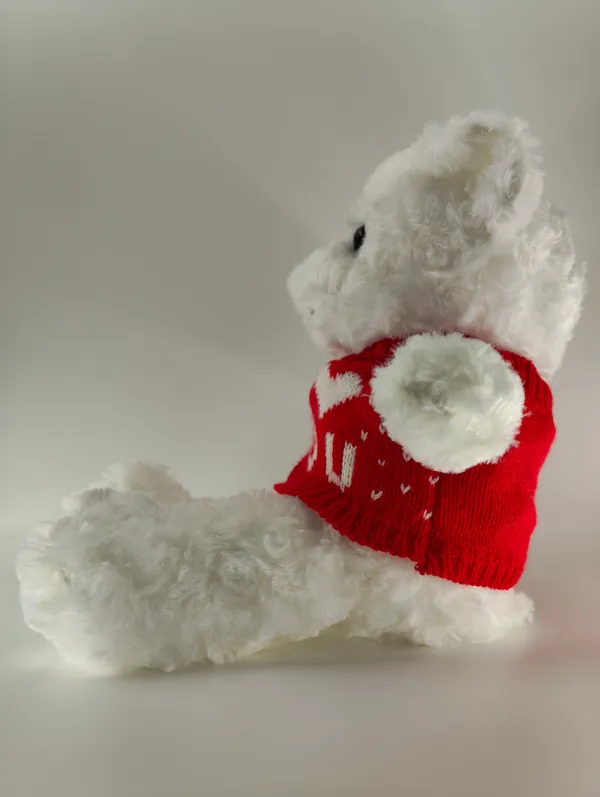 White_Teddy_Bear_With_Red_'I_Love_You'_Sweater_Soft_Plush_Toy