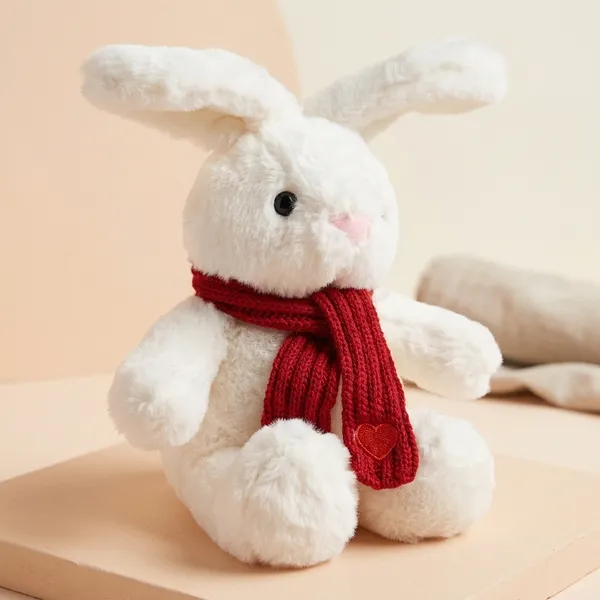 Soft_White_Bunny_Plush_Toy_With_Red_Scarf