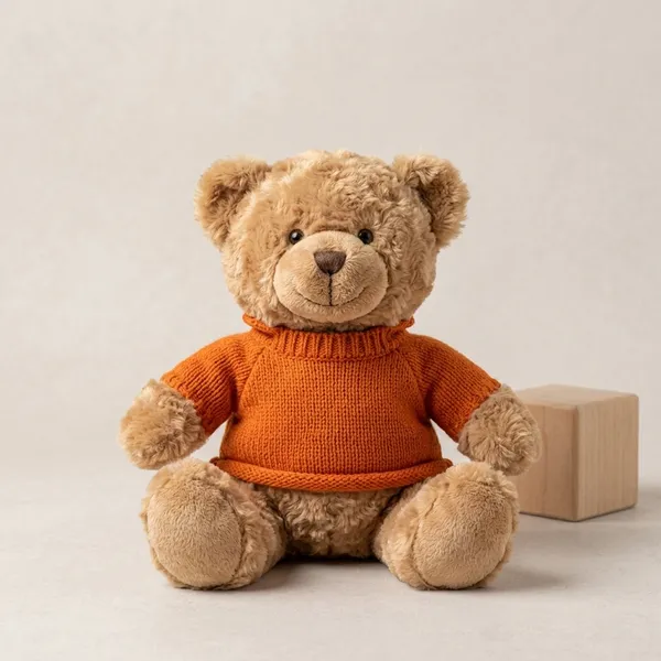 Soft_Plush_Teddy_Bear_With_Orange_Sweater
