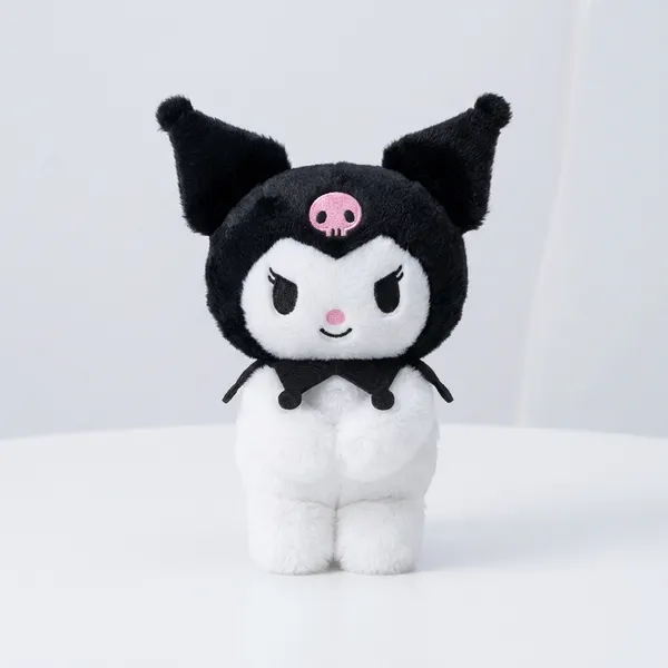 Cute_Kuromi_Slap_Band_Plush_Toy_Black