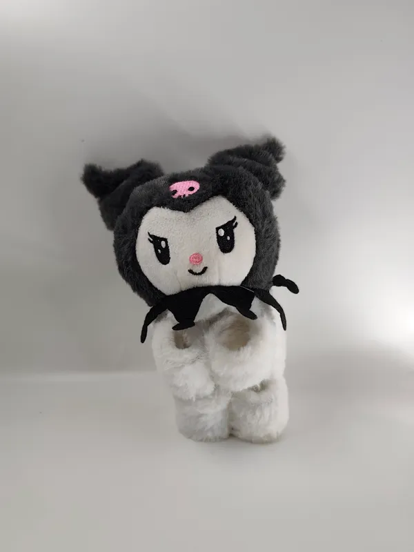 Cute_Kuromi_Slap_Band_Plush_Toy_Black