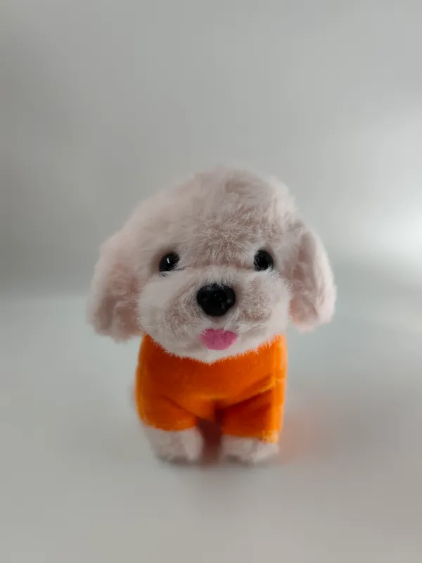 Cute_Puppy_Plush_Charm_Orange
