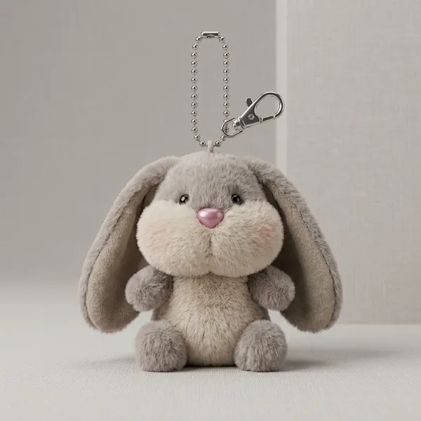 Cute_Bunny_Plush_Bag_Charm_Grey_And_Brown