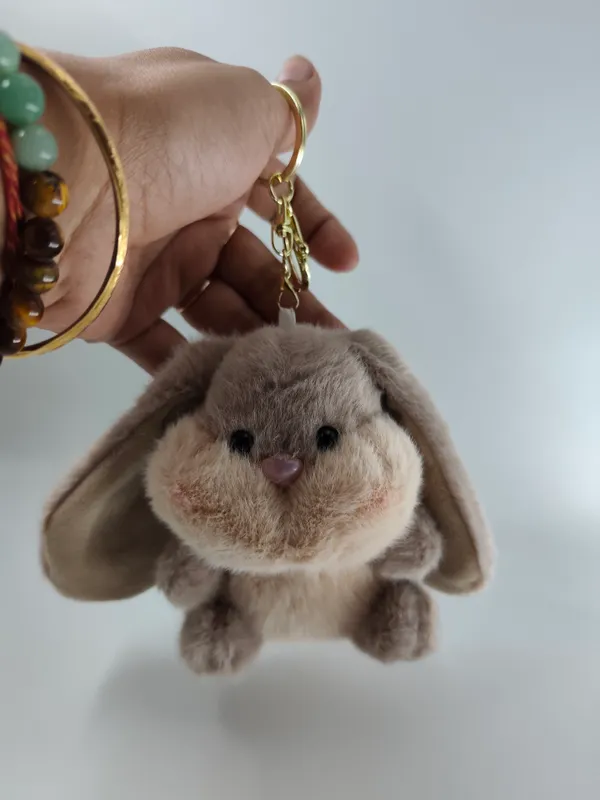 Cute_Bunny_Plush_Bag_Charm_Grey_And_Brown
