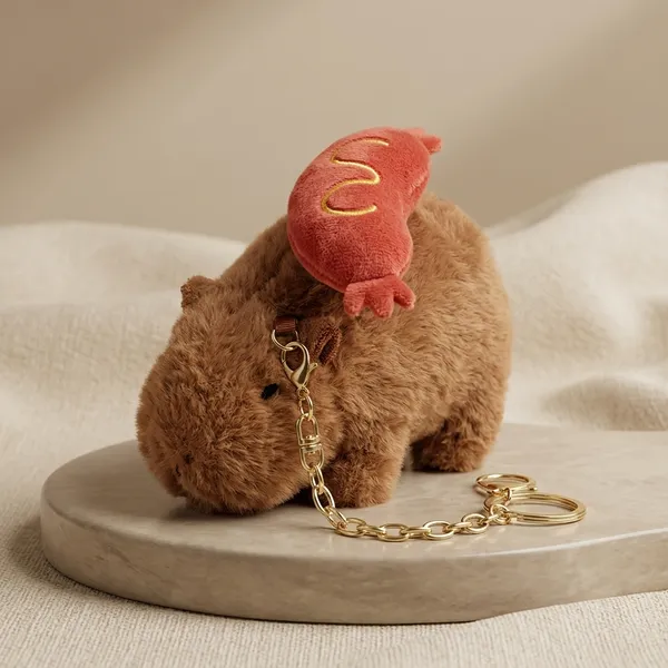 Kawaii_Capybara_With_Hot_Dog_Plush_Toy_Charm