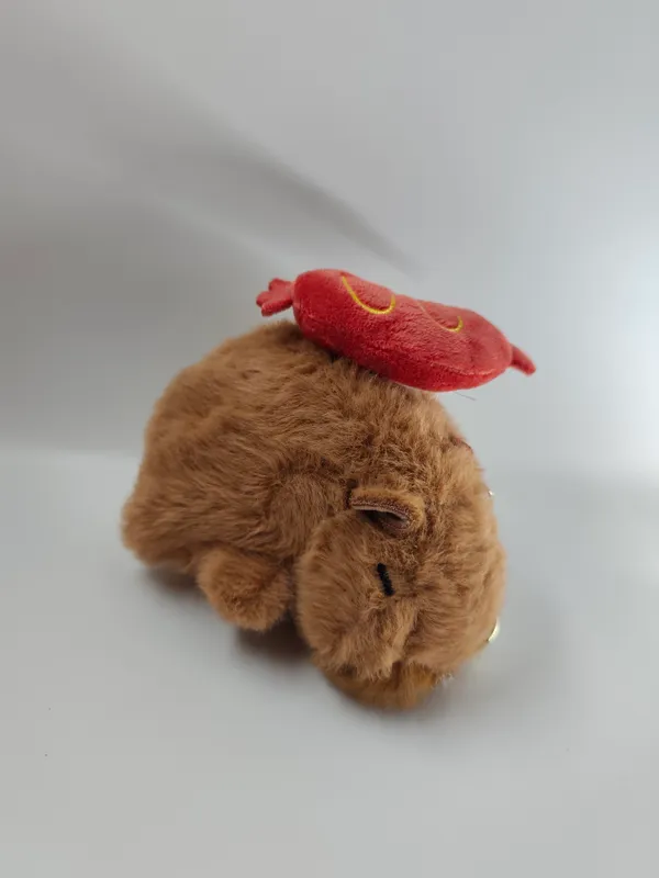 Kawaii_Capybara_With_Hot_Dog_Plush_Toy_Charm