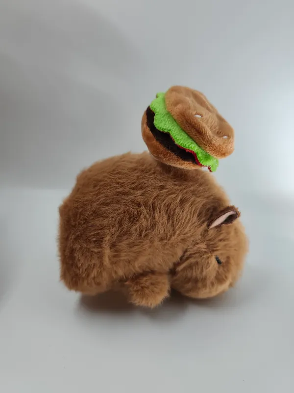 Kawaii_Capybara_With_Burger_Plush_Toy_Charm