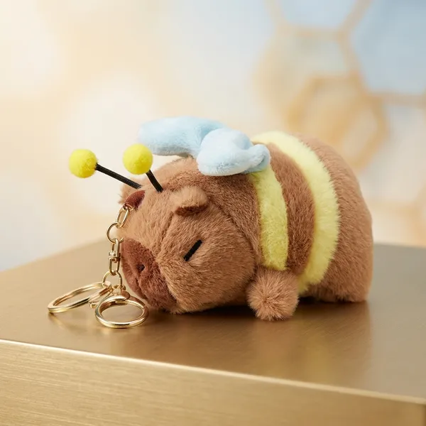 Kawaii_Capybara_Bumble_Bee_Plush_Toy_Charm
