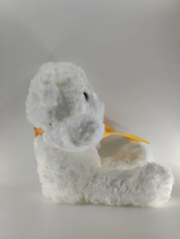 Fluffy_White_Plush_Teddy_With_Orange__Ribbon