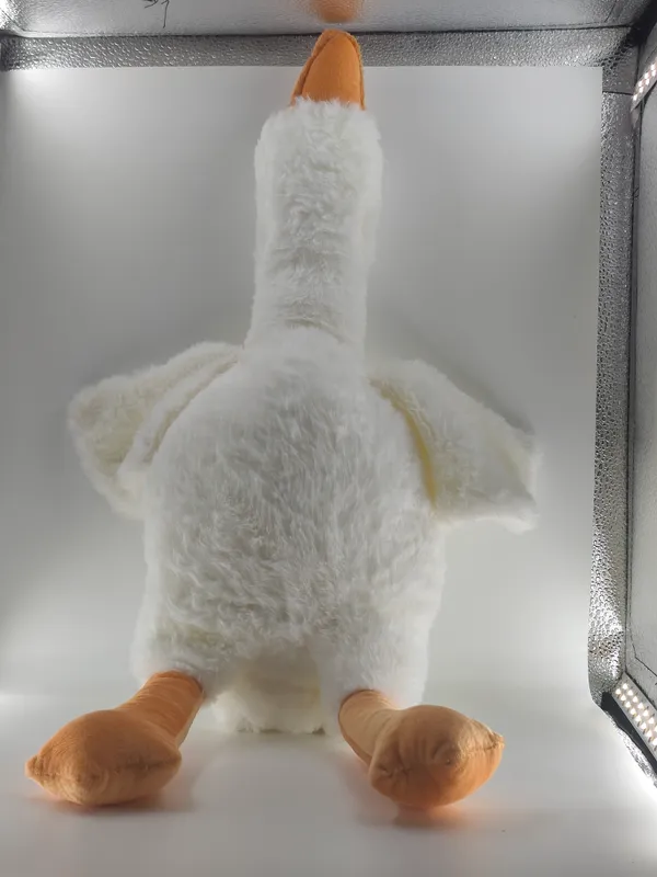 Adorable_White_Plush_Sheep_Soft_Toy_With_Orange_Accents