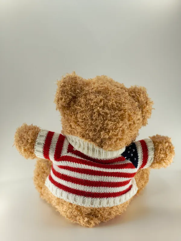 Plush_Teddy_Bear_With_Red_And_White_Striped_Sweater_Soft_Stuffed_Toy_For_Kids_And_Gifting