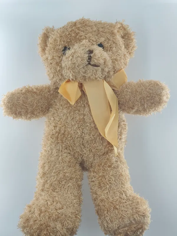 Soft_Plush_Teddy_Bear_With_Yellow_Ribbon_Bow
