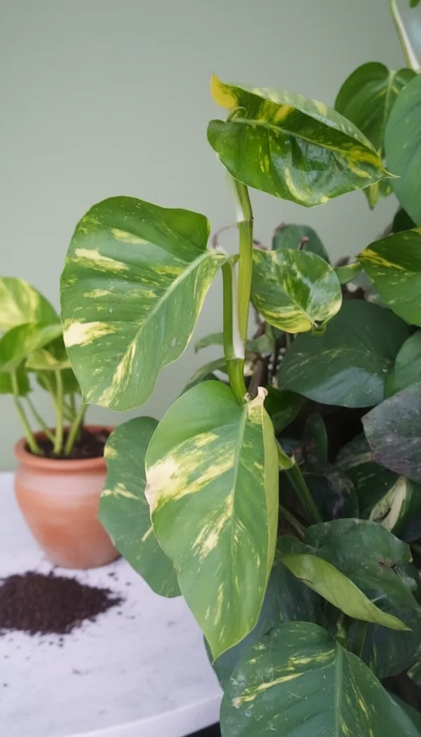 Variegated_Golden_Pothos_Money_Plant_-_Live_Indoor_Plant_With_Yellow-Green_Leaves