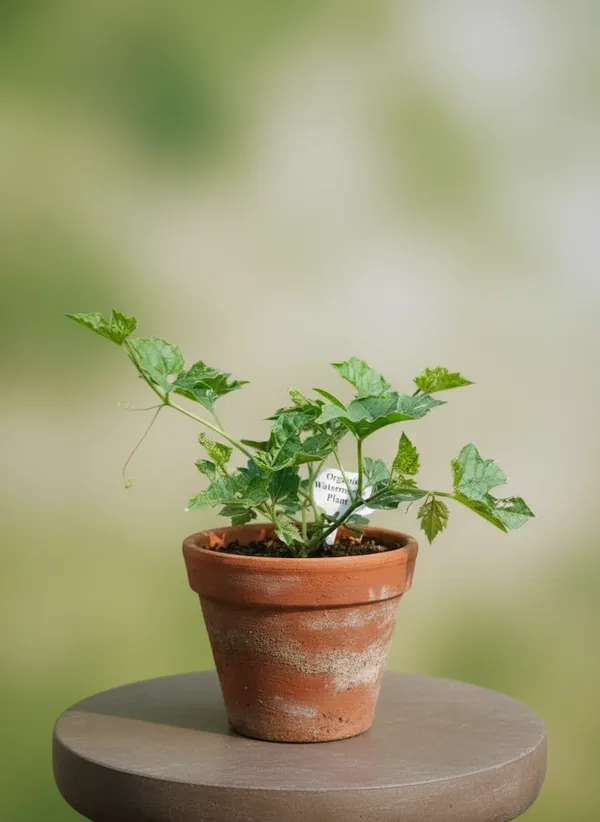 Fresh_Organic_Watermelon_Plant_Growing_In_Sandy_Soil