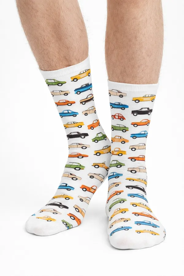 Retro_Vintage_Car_Print_Compression_Socks_-_Full_Length