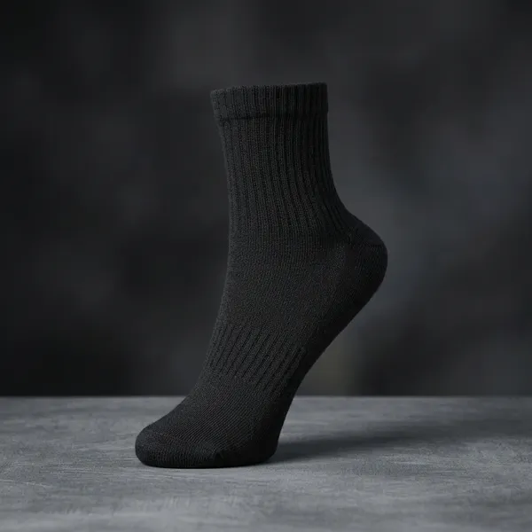 Black_Ankle_Length_Socks