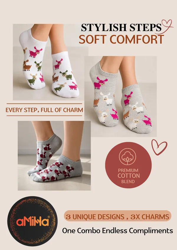 Animal_Printed_Cotton_Low-cut_Ankle_Socks_For_Men_and_Women_(Any_2_Pair)