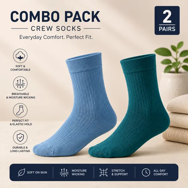 Classic_Ribbed_Crew_Bamboo_Socks_|_Ultra_Soft,_Anti_Odor,_Breathable,_Anti_Blister_Socks