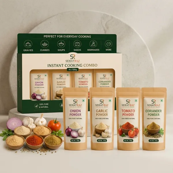 Sehatraz_Instant_Cooking_Combo_-_Oi_Natural_Spice_Powder_Set_(Onion,_Garlic,_Tomato,_Coriander)_-_4X100G