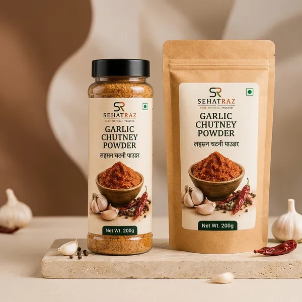 Sehatraz_Garlic_Chutney_Powder_-_Premium_Lahsun_Chutney_Powder_(200G)