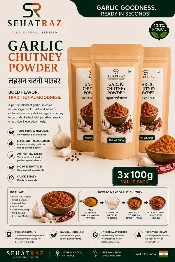 Sehatraz_Garlic_Chutney_Powder_-_Premium_Lahsun_Chutney_Powder_(3X100G)