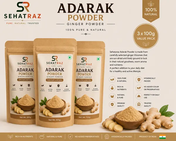 Sehatraz_Adarak_Powder_Pure_Ginger_Powder_-_Natural_&_Trusted_(100G)
