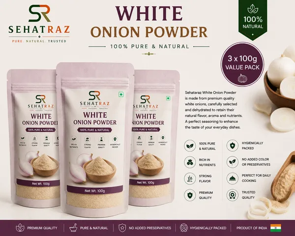Sehatraz_White_Onion_Powder_-_Pure_Natural_Dehydrated_White_Onion_Powder_(3X100G)
