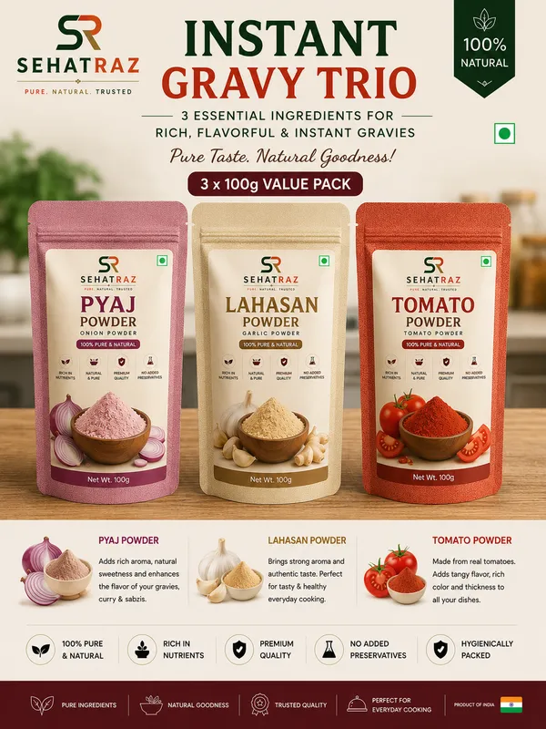 Sehatraz_Instant_Gravy_Trio_-_Pyaj,_Lahasan,_Tomato_Powder_Pack_-_Pack_Of_2
