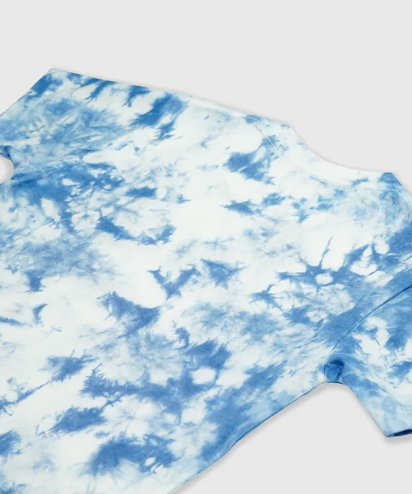 BOLD&KO_Tie_dye_T-shirt_In_Blue
